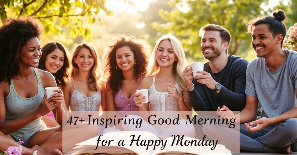 47+ Inspiring Good Morning Messages for a Happy Monday