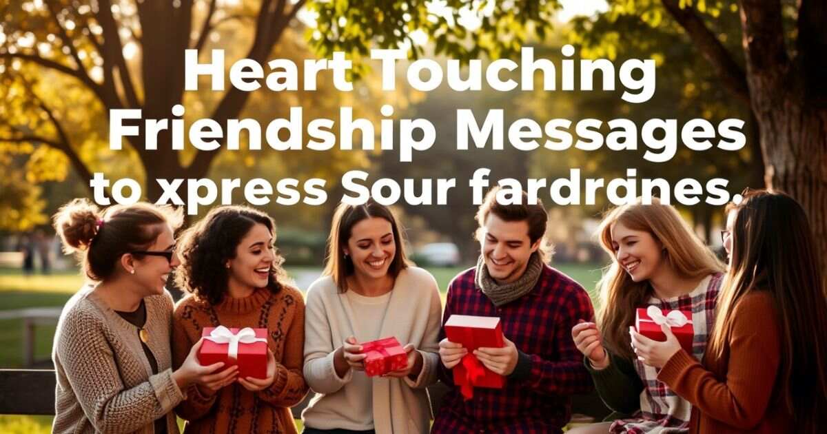 Heart Touching Friendship Messages to Express Your True Emotions