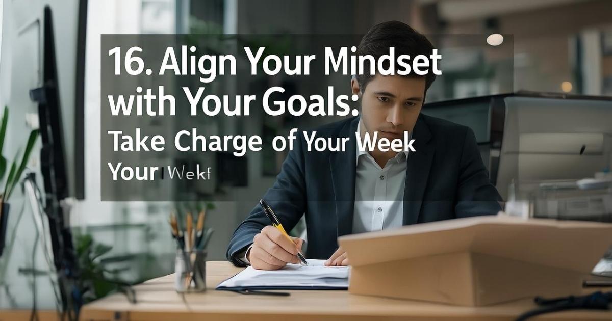 16-align-your-mindset-with-your-goals-take-charge-of-your-week