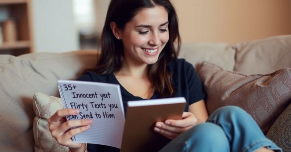 35+ Innocent yet Flirty Texts You can Send to Him