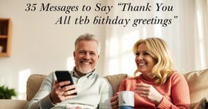 35 Messages to Say “Thank You for All the Birthday Greetings”