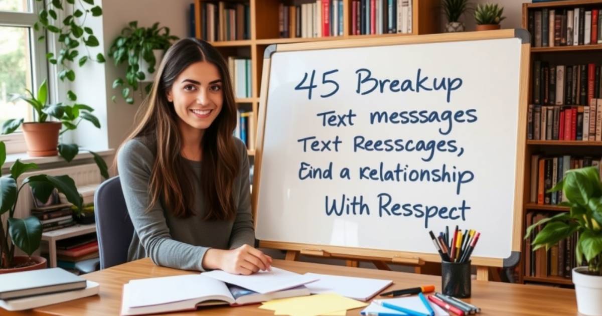 45 Breakup Text Messages to End a Relationship With Respect