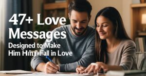 47+ Love Messages Designed to Make Him Fall in Love