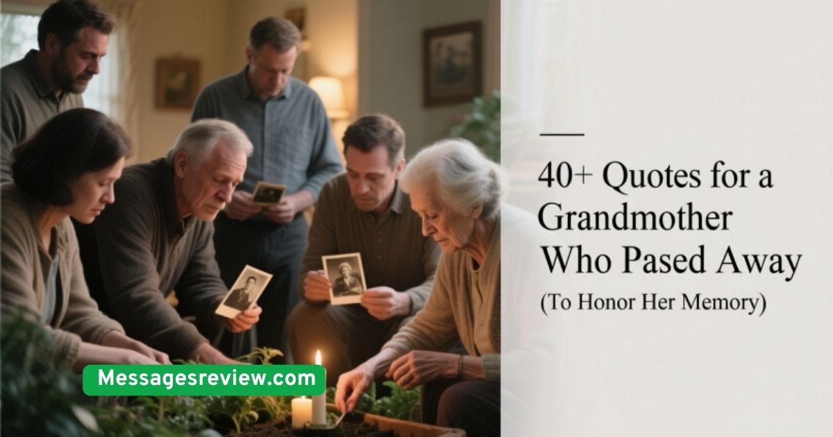 40+ Quotes for a Grandmother Who Passed Away (To Honor Her Memory)