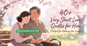 40+ Very Short Love Quotes for Him (Perfect for Making Him Smile)