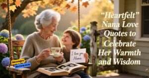 Heartfelt Nana Love Quotes to Celebrate Her Warmth and Wisdom