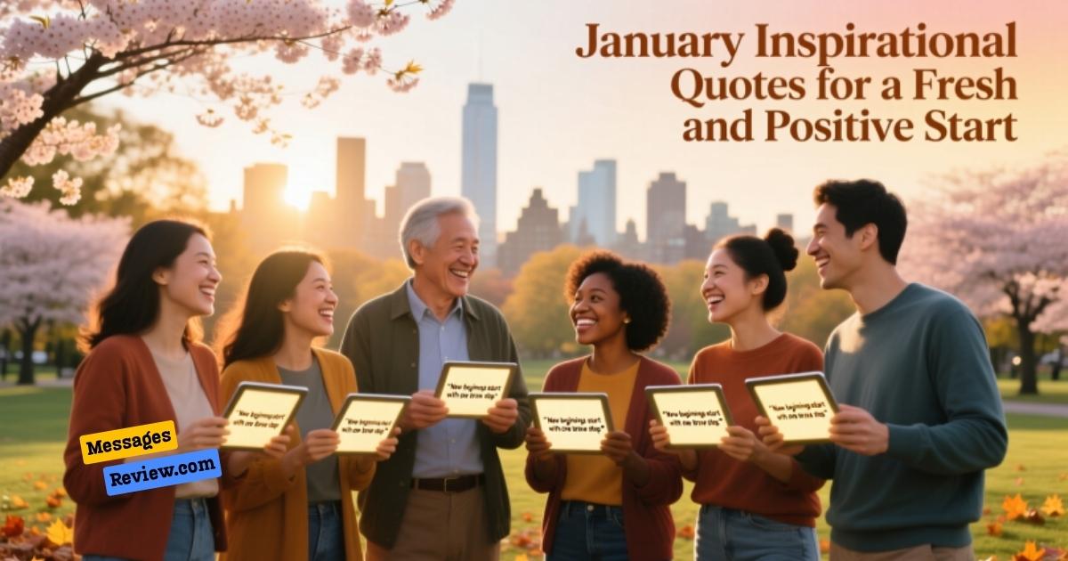 January Inspirational Quotes for a Fresh and Positive Start