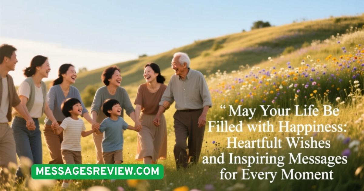 “May Your Life Be Filled with Happiness: Heartfelt Wishes and Inspiring Messages for Every Moment”