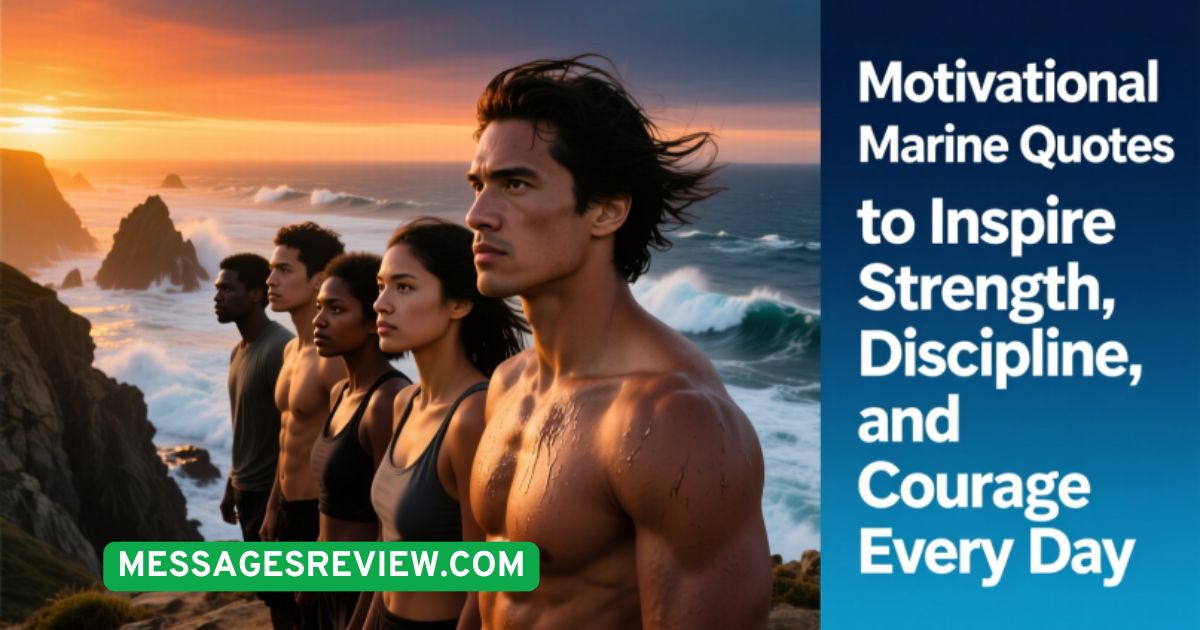 “Motivational Marine Quotes to Inspire Strength, Discipline, and Courage Every Day”