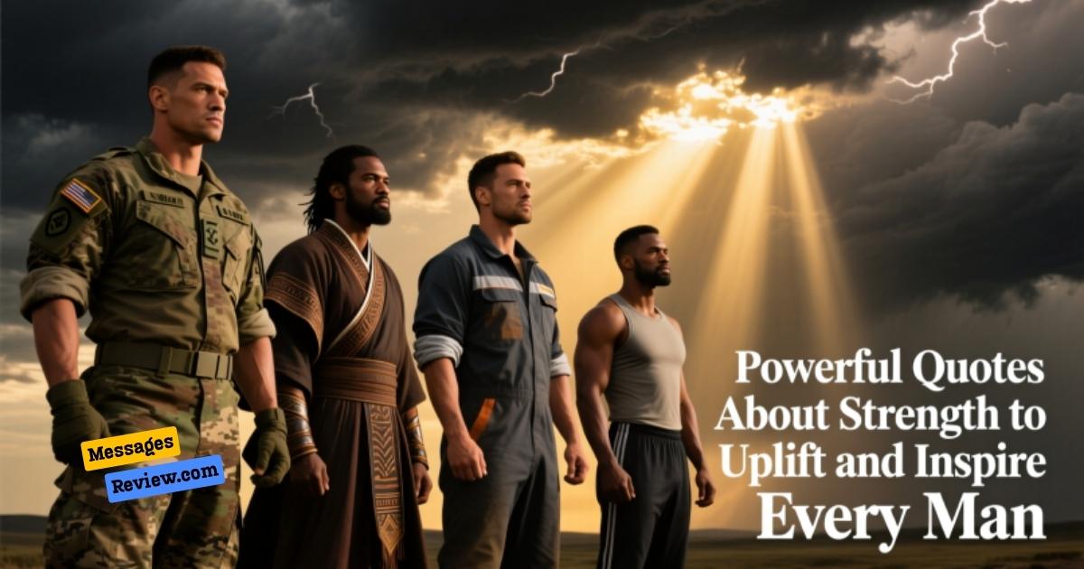 Powerful Quotes About Strength to Uplift and Inspire Every Man