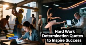 Hard Work Determination Quotes to Inspire Success