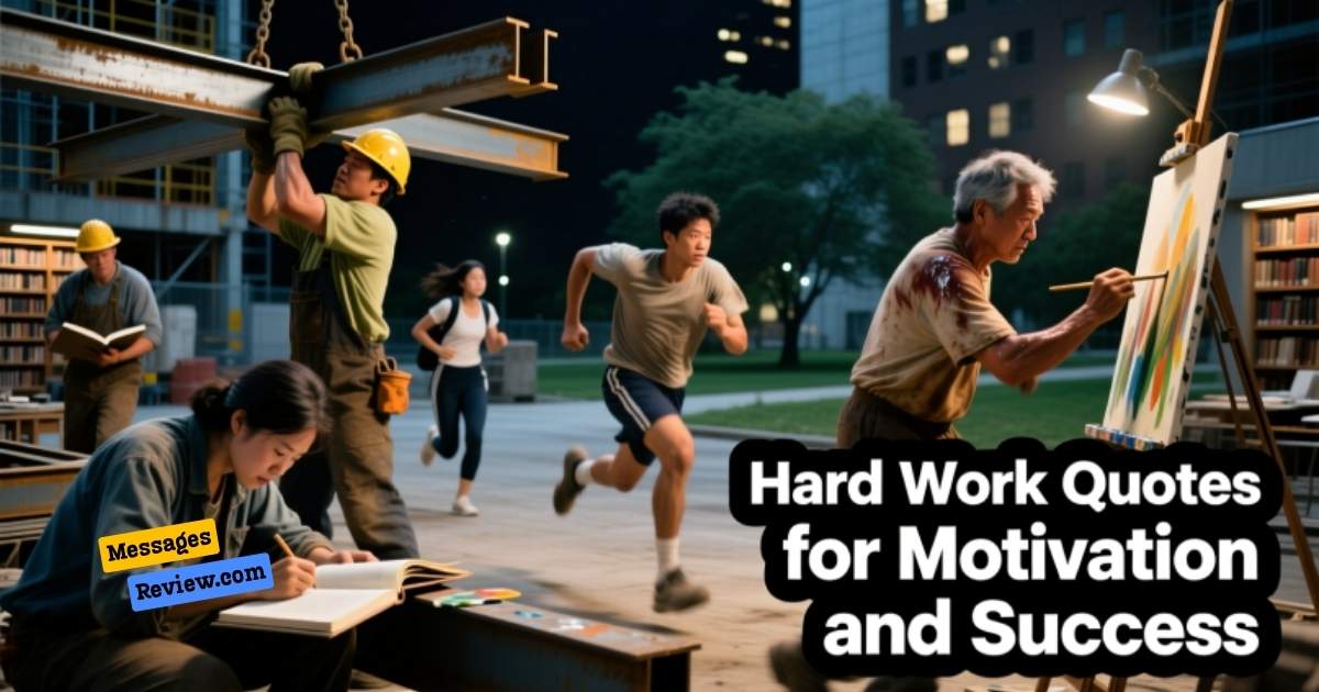 Hard Work Quotes for Motivation and Success