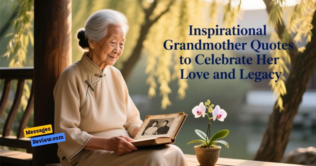 Inspirational Grandmother Quotes to Celebrate Her Love and Legacy