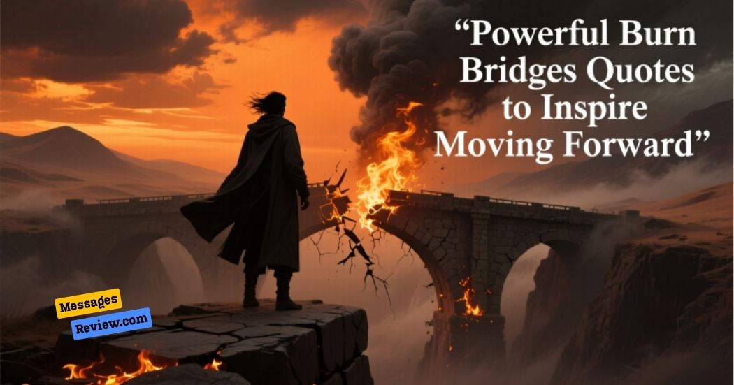 Powerful Burn Bridges Quotes to Inspire Moving Forward