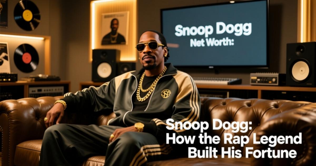 Snoop Dogg Net Worth: How the Rap Legend Built His Fortune